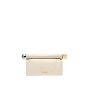 ジャックムス JACQUEMUS Rond Carr Clutch ウィメンズ バッグ クラッチバッグ・ポーチ White ONESIZE 女性 233BA35...