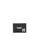 オフホワイト Off-White Card Holder Logo OMND09FC99LEA0011001 Men 財布・カードケース Black onesize 【送料無料・関税込】