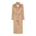 マックスマーラ Max Mara ArturCoat ウィメンズ ウェア ジャケット & コート コート・ダウン CAMEL 40 42 女性 11011041...