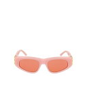 バレンシアガ Balenciaga Sunglass BB0095S003 Women サングラス・アイウェア Nude & Neutrals 53 【送料無料...