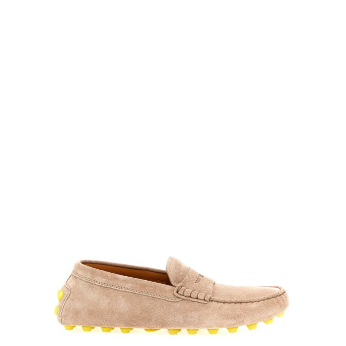 【楽天スーパーセール 最大80%OFF+P2倍~】Tod's トッズ レディース ローファー XXW52K00010M8WM027 'Gommino' loafers Beige 371/2 381/2 35 36 37 38 39 40 41 36.5 37.5 38.5 【送料無料・関税込】