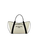 Balenciaga バレンシアガ レディース トートバッグ 8051162ABBN9260 Sand canvas large Biarritz shoppi...