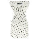ジャックムス JACQUEMUS 'La Robe Rita' dress 25E251DR22617809BT Women ワンピース・ドレス・オールインワン White/Black FR34 FR36 FR38 36 38 【送料無料・関税込】
