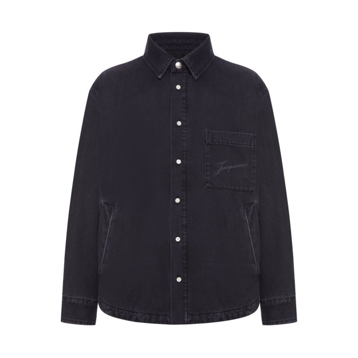 JACQUEMUS åॹ  奢른㥱å OUM00115AD00019990 BOULANGER SHIRT Black IT46 IT48 IT50 IT52 IT54 IT56 35 46 48 50 ̵ǹ