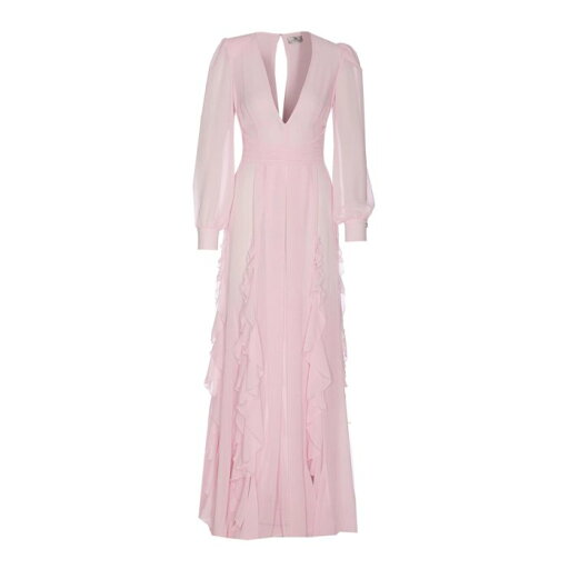 エリザベッタ フランキ Elisabetta Franchi Red Carpet Dress In Georgette With Ruches ABRT252E2544 Women ワンピース・ドレス・オールインワン Nude & Neutrals 38 【送料無料・関税込】 エリザベッタ フランキ Elisabetta Franchi Red Carpet Dress In Georgette With Ruches ABRT252E2544 Women ワンピース・ドレス・オールインワン Nude & Neutrals 38 【送料無料・関税込】