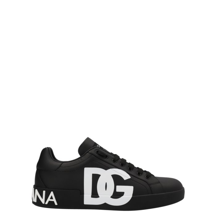 【楽天スーパーセール 最大80%OFF+P2倍~】Dolce & Gabbana ドルチェガッバーナ メンズ スニーカー CS1772AC3308B956 'Portofino' sneakers White/Black IT39 IT391/2 IT40 IT401/2 IT41 IT411/2 IT42 IT421/2 IT43 IT431/2 IT44 IT45 IT46 IT47 401/... 【送料無料・関税込】