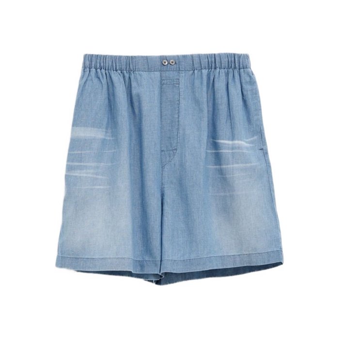 アクネ ストゥディオズ Acne Studios Acne Studios Shorts Blue BE0183AUZ Men ショートパンツ Blue and green 48 50 52 46 40 42 44 54 56 58 60 62 64 【送料無料・関税込】