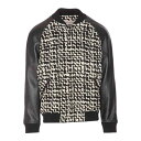 ヴァレンティノ Valentino Garavani Tweed Bomber With Patch Chez Valentino Logo メンズ ウェア ジ...