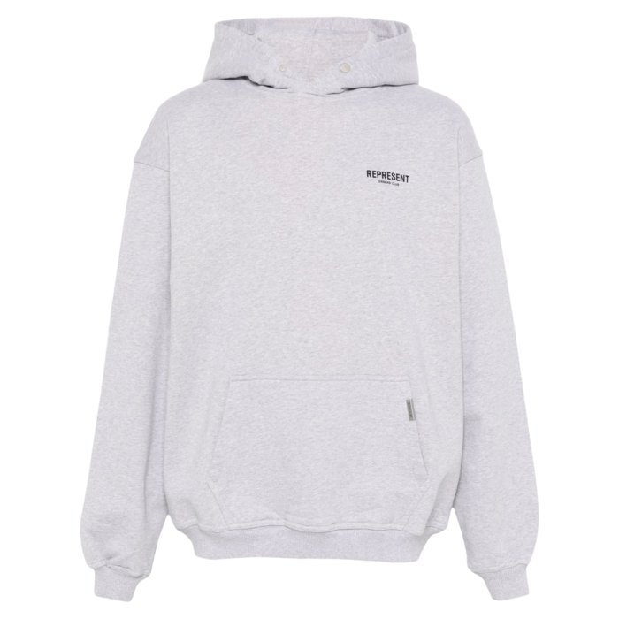 REPRESENT リプレゼント メンズ スウェット・フーディー OCM41113158ASGRE Sweatshirt Represent GREY S M L XL 【送料無料・関税込】