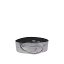 Diesel ディーゼル レディース ベルト・サスペンダー X09710P1660H0926 B-1dr belt Silver 75 80 【送料無料・関税込...