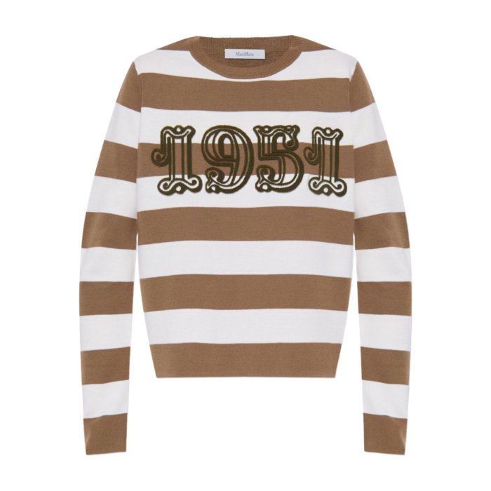Max Mara �ޥå����ޡ��� ��ǥ����� �˥åȡ����������������ǥ����� 21366091600009 Max Mara Sweaters Brown Br...