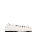 ガニー GANNI GANNI Flat shoes White S2962135 Women フラットシューズ Light and natural 40 36 37 38 39 【送料無料・関税込】