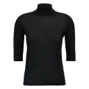 マックスマーラ Max Mara 'CECINA' TURTLENECK SWEATER ウィメンズ ウェア トップス ニット・セーター・カーディガン Blac...