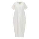 スタジオニコルソン Studio Nicholson Dresses White ウィメンズ ウェア トップス ワンピース・ドレス・オールインワン White ...