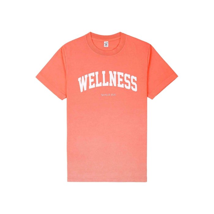 スポーティアンドリッチ 半袖Tシャツ TS1062BP BABY PINK 楽天市場】スポーティアンドリッチ(Tシャツ・カットソー