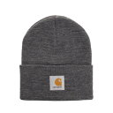 【楽天スーパーセール 最大75%OFF+P2倍】Carhartt WIP カーハート メンズ 帽子 I020175ZMXX "Acrylic Watch Hat" hat Grey IT0 【送料無料・関税込】
