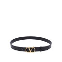 ヴァレンティノ Valentino Garavani Vlogo Signature Belt メンズ アクセサリー ベルト・サスペンダー Black 95 1...