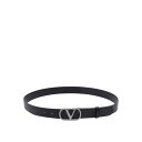 ヴァレンティノ Valentino Garavani Vlogo Signature Belt メンズ アクセサリー ベルト・サスペンダー Black 100 ...