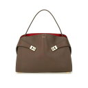 フェラガモ FERRAGAMO Leather Shoulder Bag 780516219939002 Women ハンドバッグ・ショルダーバッグ Brown...