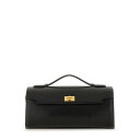 ANYA HINDMARCH アニヤ・ハインドマーチ レディース クラッチバッグ・ポーチ 200141BLACK CLUTCH "MORTIMER" BLACK onesize 【送料無料・関税込】