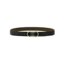 フェラガモ FERRAGAMO BELT WITH HOOKS 78026667A254019 Men ベルト・サスペンダー BLACK 110 105 100...