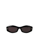 アレキサンダー・マックイーン Alexander McQUEEN Sunglasses AM0482S001 Women サングラス・アイウェア Black 55 【送料無料・関税込】