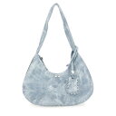 GANNI ガニー レディース ハンドバッグ・ショルダーバッグ A6866371 MEDIUM "BLEACHED" HOBO BAG BABY BLUE onesize 【送料無料・関税込】