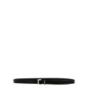 Saint Laurent サンローラン メンズ ベルト・サスペンダー 612616AAC8A1000 'YSL' belt Black 100cm 105cm...
