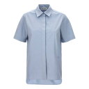 マックスマーラ Max Mara 'ADUNCO' SHIRT ウィメンズ ウェア トップス シャツ・ブラウス Light Blue IT38 IT40 IT4...
