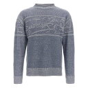 ベルルッティ Berluti 'SCRITTO' SWEATER メンズ ウェア トップス ニット・セーター・カーディガン Light Blue L M XL ...