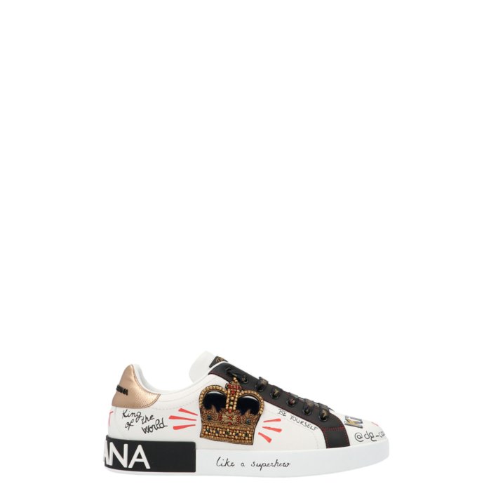 【楽天スーパーセール 最大80%OFF+P2倍~】Dolce & Gabbana ドルチェガッバーナ メンズ スニーカー CS1570AZ268HWF57 Portofino sneakers Multicolor 411/2 421/2 39 40 41 42 43 44 45 41.5 42.5 43.5 39.5 40.5 46 【送料無料・関税込】