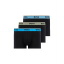 ヒューゴボス HUGO BOSS 3-PACK BOXER 5053168410267409983 Men アンダーウェア MULTICOLOUR XL M L...