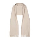ブルネロ・クチネリ Brunello Cucinelli Brunello Cucinelli Scarfs Beige MSCDAGW83C0109 Wome...