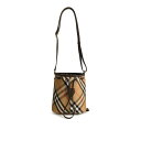 Burberry バーバリー レディース ハンドバッグ・ショルダーバッグ 8093804 Bucket Bag In Beige Cotton Blend Beige onesize 【送料無料・関税込】