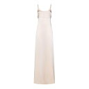 マックスマーラ Max Mara Long Pale Pink Satin Dress 2516221063600010 Women ワンピース・ドレス・オール...