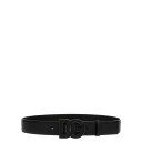 ドルチェガッバーナ Dolce & Gabbana Logo leather belt BC4675AT48980999 Men ベルト・サスペンダー Blac...