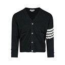 トム・ブラウン Thom Browne Cardigan MKCS01A00011022 Men ニット・セーター・カーディガン Black 5 4 3 【送料...