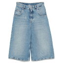 ステラ マッカートニー Stella McCartney Stella McCartney Shorts Clear Blue 6D03493SQH054590 Women ショートパンツ Blue and green 26 27 25 28 29 【送料無料・関税込】