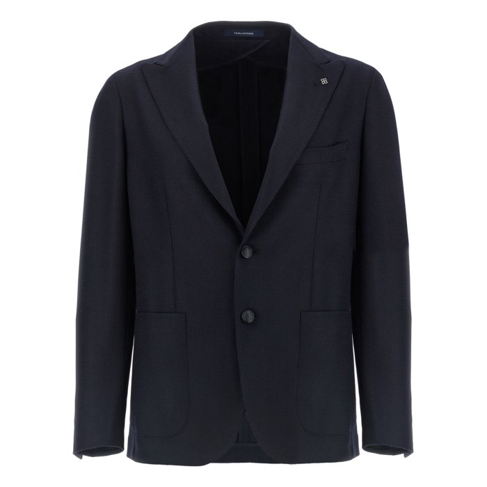 タリアトーレ TAGLIATORE Micro squares blazer 1SMC26K120028B5049 Men スーツ・ジャケット Blue IT48 IT50 IT52 IT54 IT56 IT58 50 48 56 58 54 52 【送料無料・関税込】