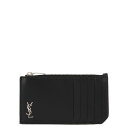 サンローラン Saint Laurent 'Tiny monogram' cardholder 6298991JB0E1000 Men 財布・カードケース Bl...