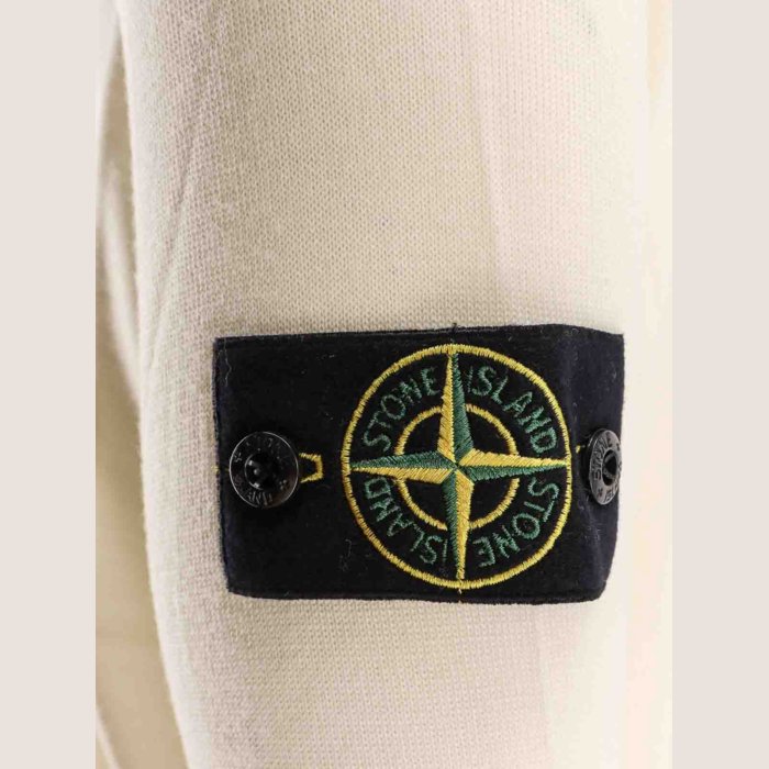 【楽天スーパーセール 最大75%OFF+P2倍】STONE ISLAND ストーンアイランド メンズ ニット・セーター・カーディガン K2S155100071S00C4V0093 Certified virgin wool shirt White L M S XL 【送料無料・関税込】