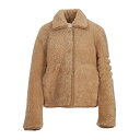トム・ブラウン Thom Browne Bell Sleeve Jacket 4Bar In Shearling FBC926XL0120275 Women カ...
