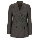 ブルネロ・クチネリ Brunello Cucinelli Blazer tweed Monile MG5277047PC103 Women スーツ・ジャケット ...