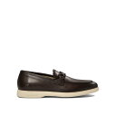 フェラガモ FERRAGAMO Loafers & Slippers 0774494 Men ローファー Brown 71/2 81/2 91/2 6 7 7.5 8 9 10 8.5 9.5 【送料無料・関税込】