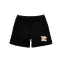 モスキーノ MOSCHINO 'Teddy' shorts HDQ01MLCA52NEROBLACK Women ショートパンツ Black 10 12 4 6 8 【送料無料・関税込】