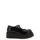 モスキーノ MOSCHINO Mary Jane 'Olivia' MA10806I1NMG500A Women ローファー Black IT36 IT37 IT38 IT39 IT40 36 37 38 39 40 【送料無料・関税込】