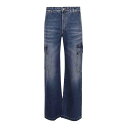 ステラ マッカートニー Stella McCartney Blue denim straight cargo jeans 6D02233SPH464071 Women ジーンズ Blue 27 28 【送料無料・関税込】(4)