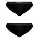 ディースクエアード Dsquared2 Dsquared2 Underwear Black DCX200070001 Men アンダーウェア BLACK L M S XL 【送料無料・関税込】