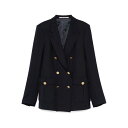 タリアトーレ TAGLIATORE Giacca Lunga 6 Bott JHONEY340205EB889 Women スーツ・ジャケット Blue 40 ...