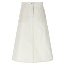スタジオニコルソン Studio Nicholson 'Baringo' midi skirt BARINGOWHITE Women スカート White 2 0 1 【送料無料・関税込】